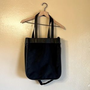 lululemon leather work bag
